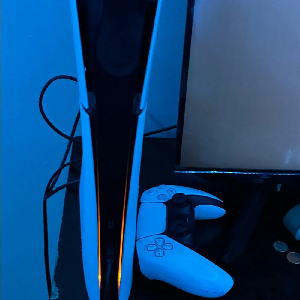 Sony White Gaming Console Experience